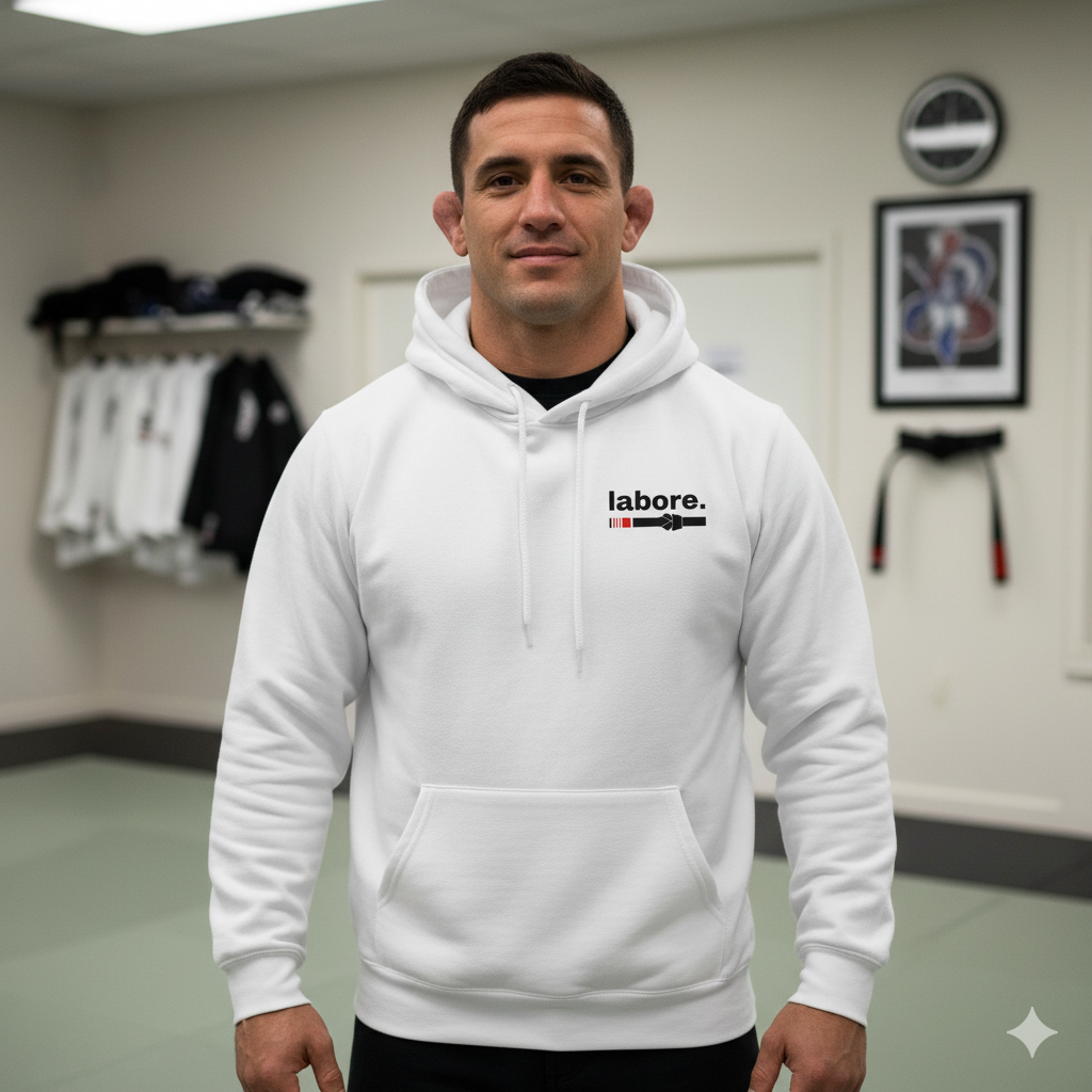 Built In The Hours Hoodie White