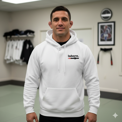 Built In The Hours Hoodie White